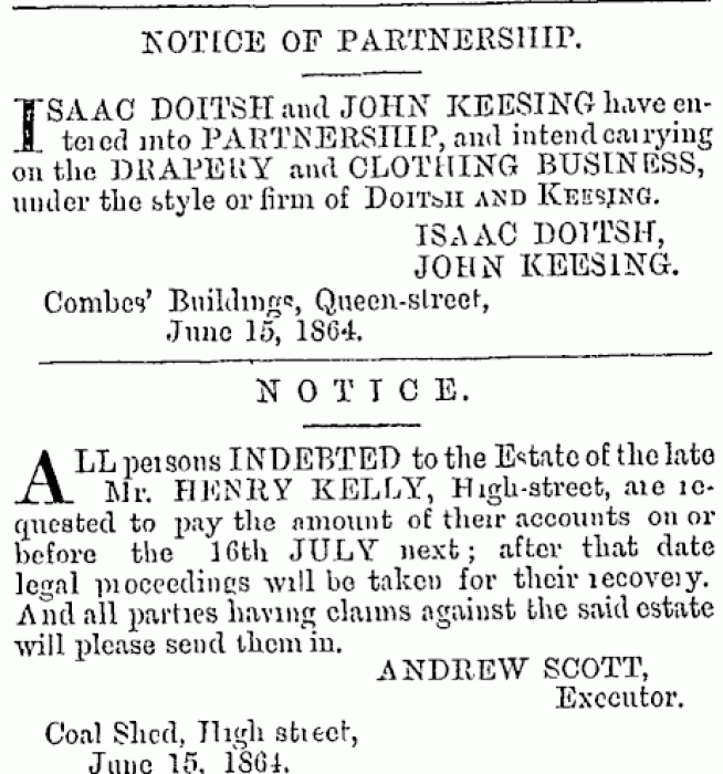 doitsh keesing partnership 22 june 1864 southerner.gif